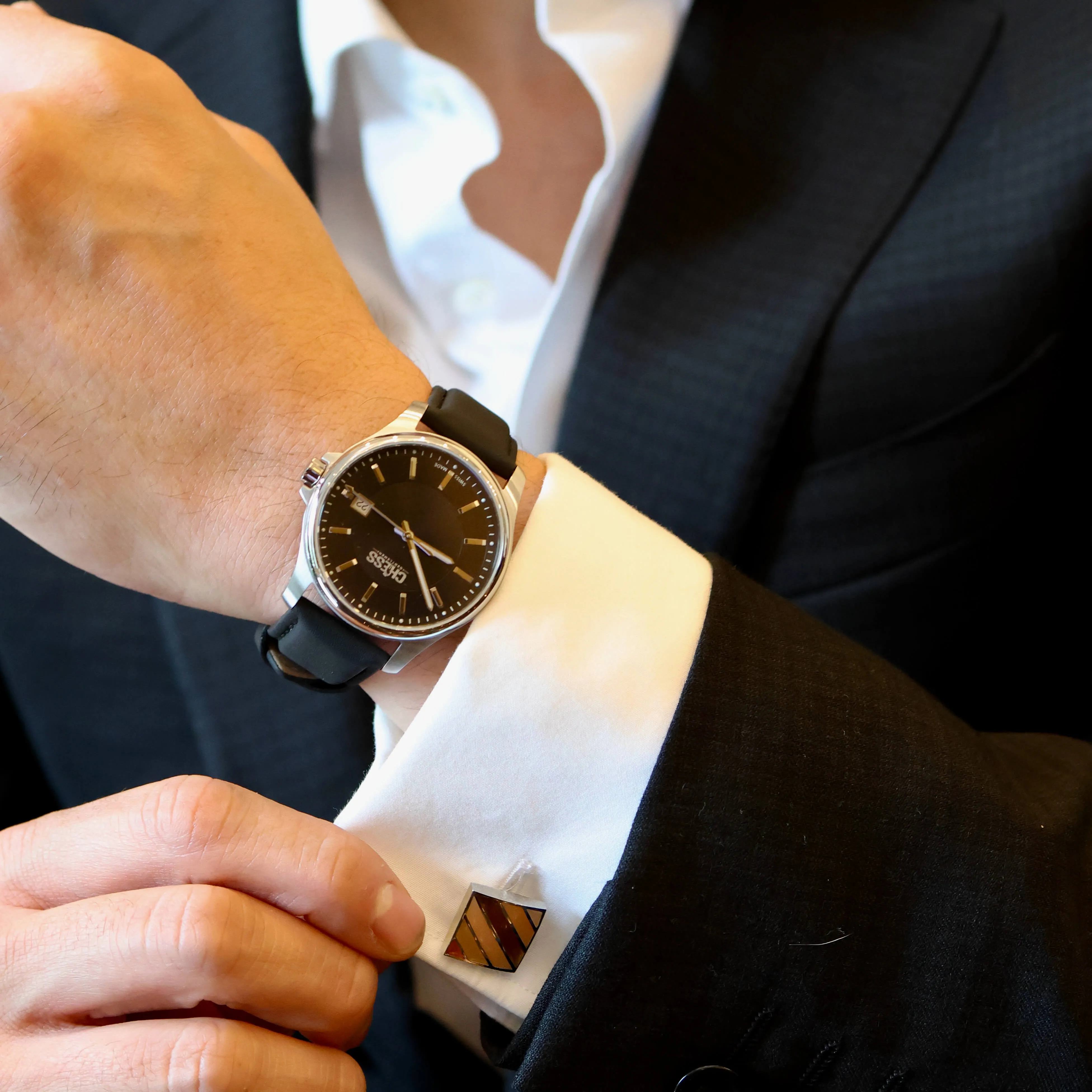 Gent1 Gentlemen's Watches in Space Black