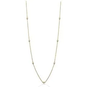 Hearts On Fire 18k Yellow Gold Signature Diamond Bezels By The Yard - 7 Diamonds