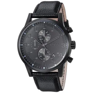Hugo Boss Blackout Chronograph Black Dial Men's Watch 1512567