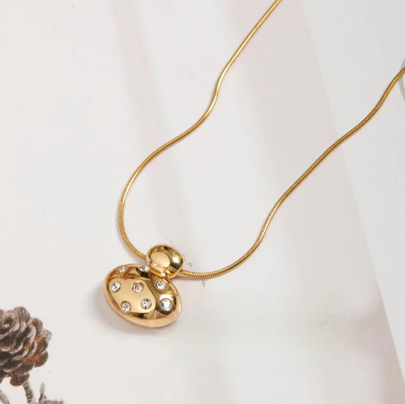 Imperial Diamond Necklace   Bamboo Kada Bracelet Combo