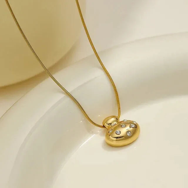 Imperial Diamond Necklace   Bamboo Kada Bracelet Combo