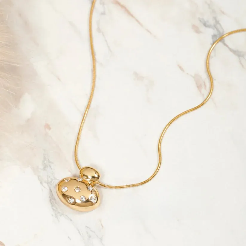 Imperial Diamond Necklace   Bamboo Kada Bracelet Combo