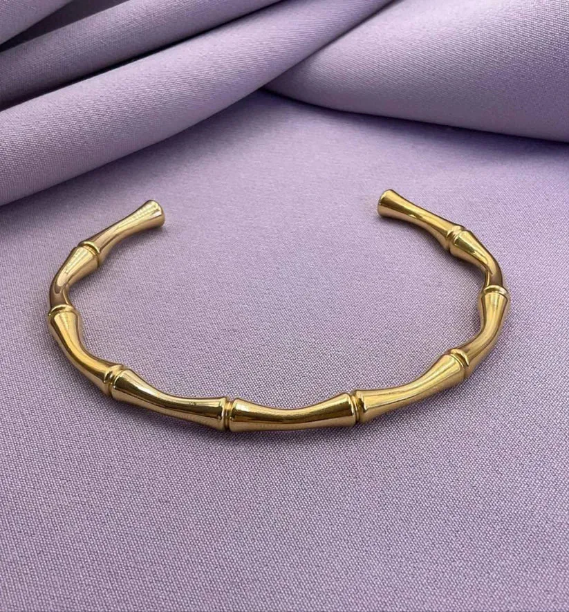Imperial Diamond Necklace   Bamboo Kada Bracelet Combo