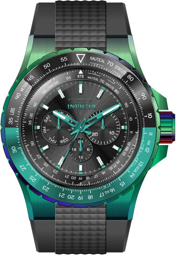 Invicta Analog Black Dial Men's Watch-37033