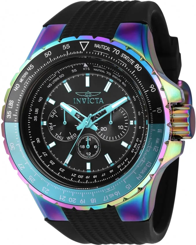 Invicta Analog Black Dial Men's Watch-37033