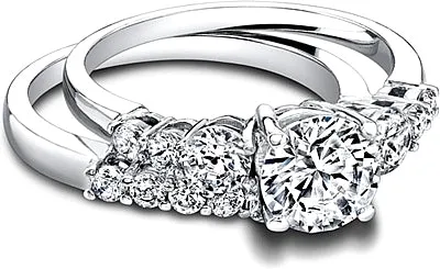 Jeff Cooper Fitted Diamond Wedding Band