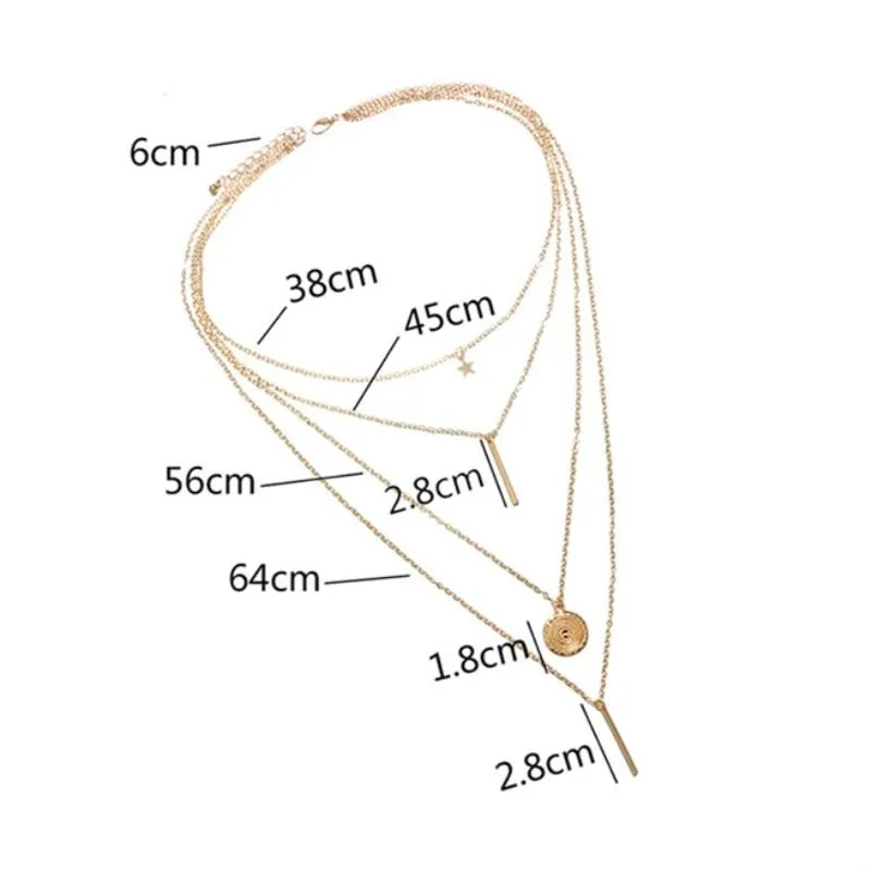 Jewellery - Bohemian Long Pendant Necklace Set
