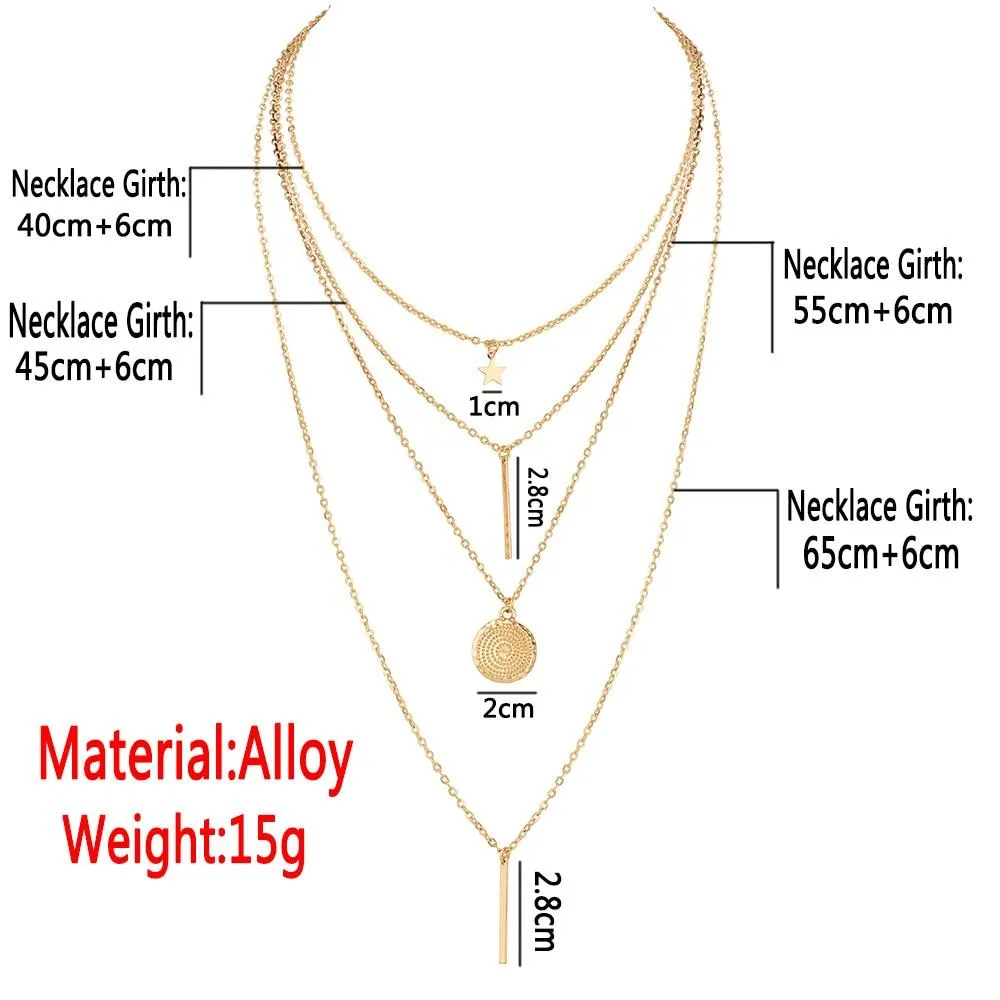 Jewellery - Bohemian Long Pendant Necklace Set