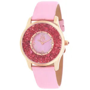 Jivago Women's Brillance Pink MOP Dial Watch - JV3415