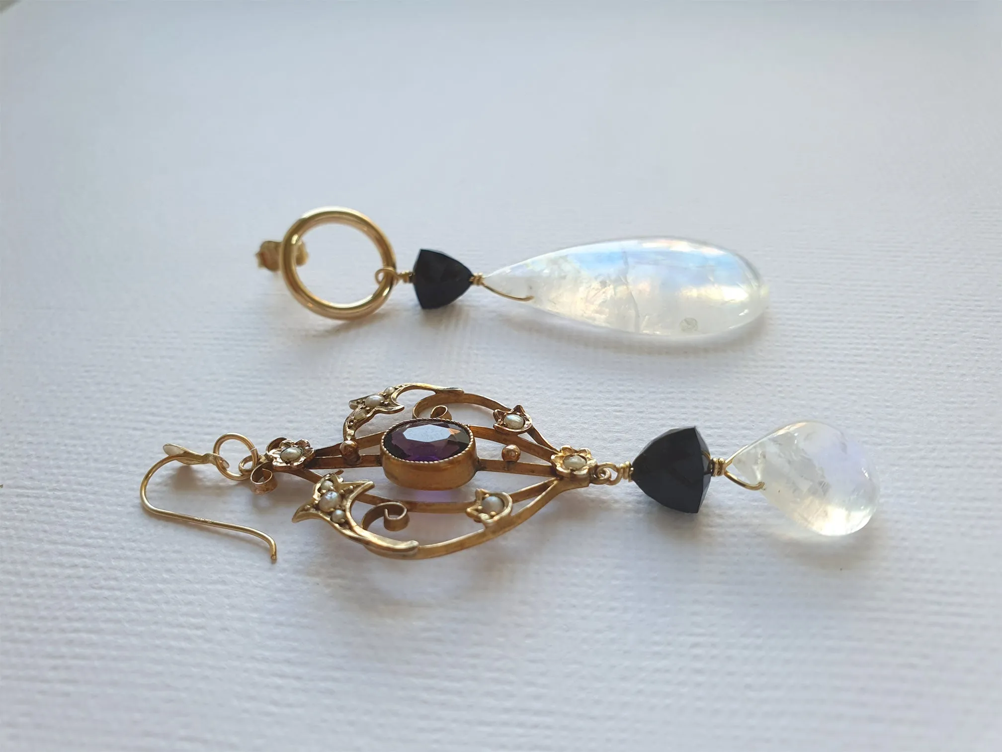 Jökulsárlón glacier lagoon 18K, 14K and 9K earrings| Fine