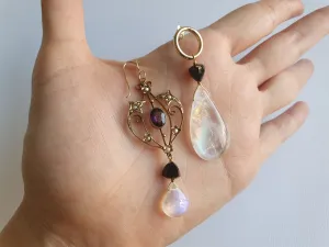 Jökulsárlón glacier lagoon 18K, 14K and 9K earrings| Fine