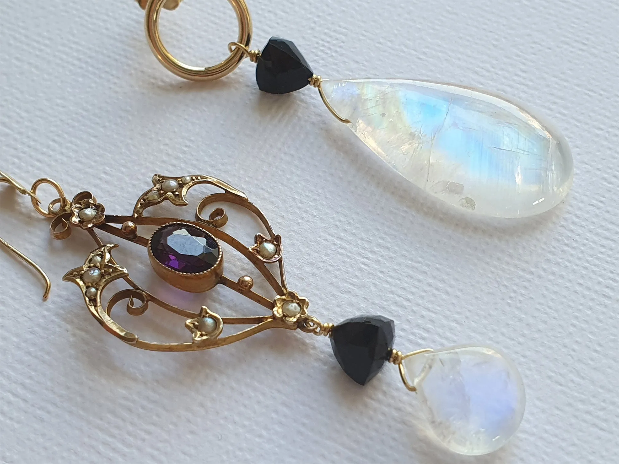 Jökulsárlón glacier lagoon 18K, 14K and 9K earrings| Fine