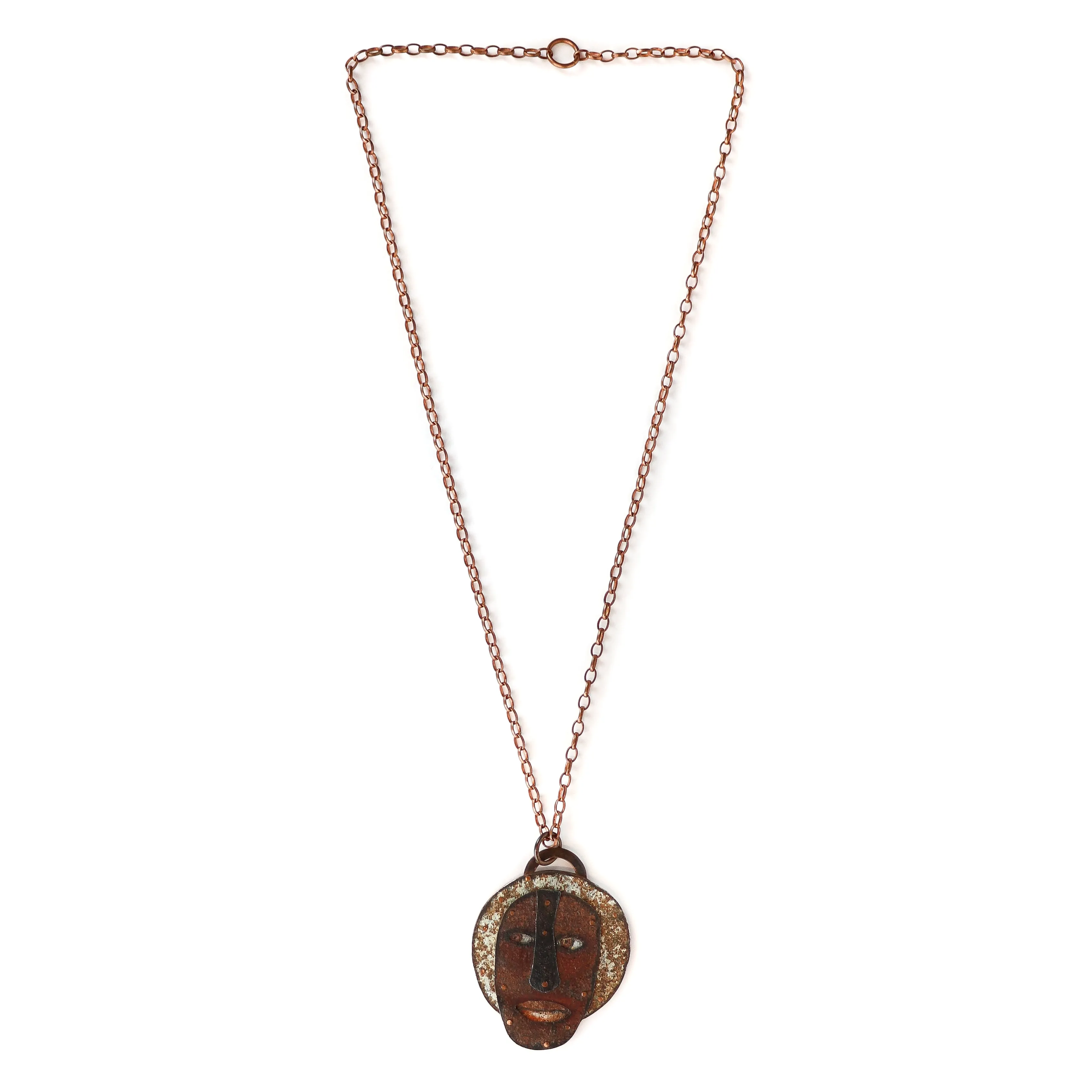 Judith Hoyt Mask Necklace
