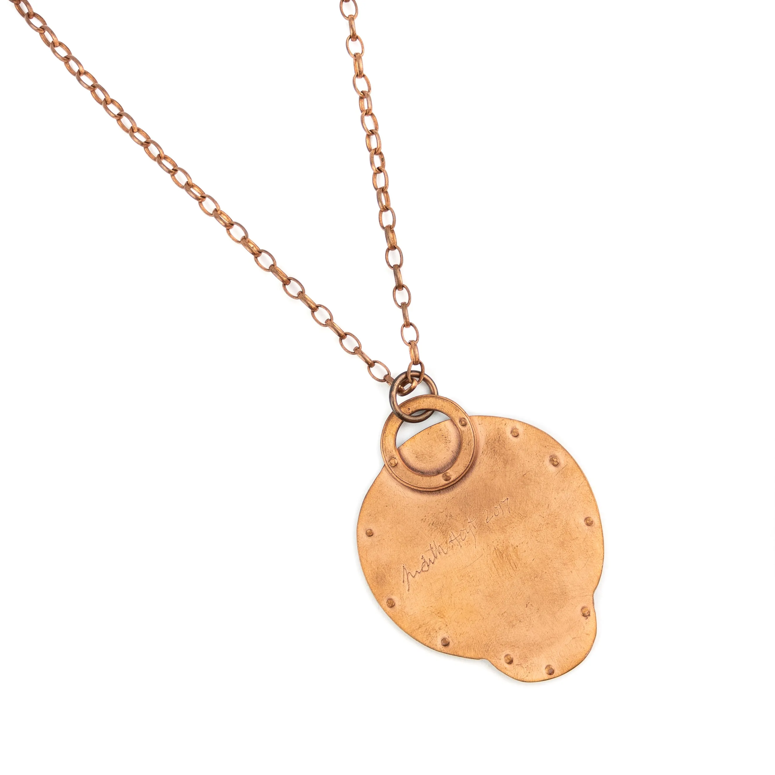 Judith Hoyt Mask Necklace
