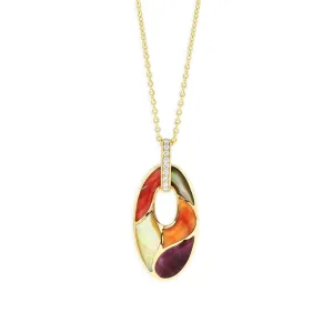 Kabana Riviera Collection Spiny Oyster Pendant