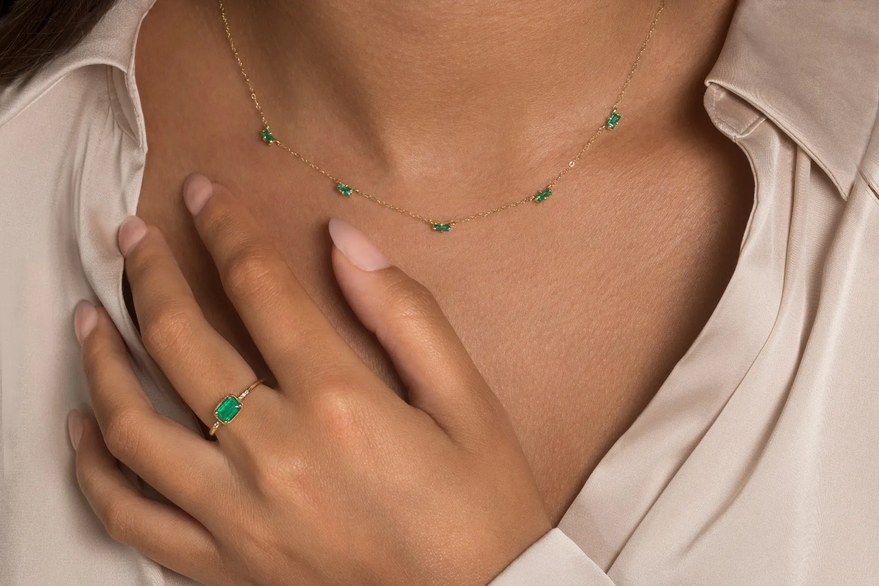 Karina in Emeralds