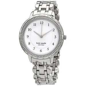 Kate Spade New York Morningside Quartz Crystal White Dial Ladies Watch KSW1551