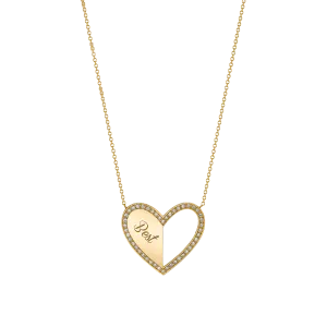 Kids Best Friend Heart Necklaces (Set of 2)