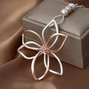Korean Unusual Flower Colar Necklace Fashion Suspension Pendants