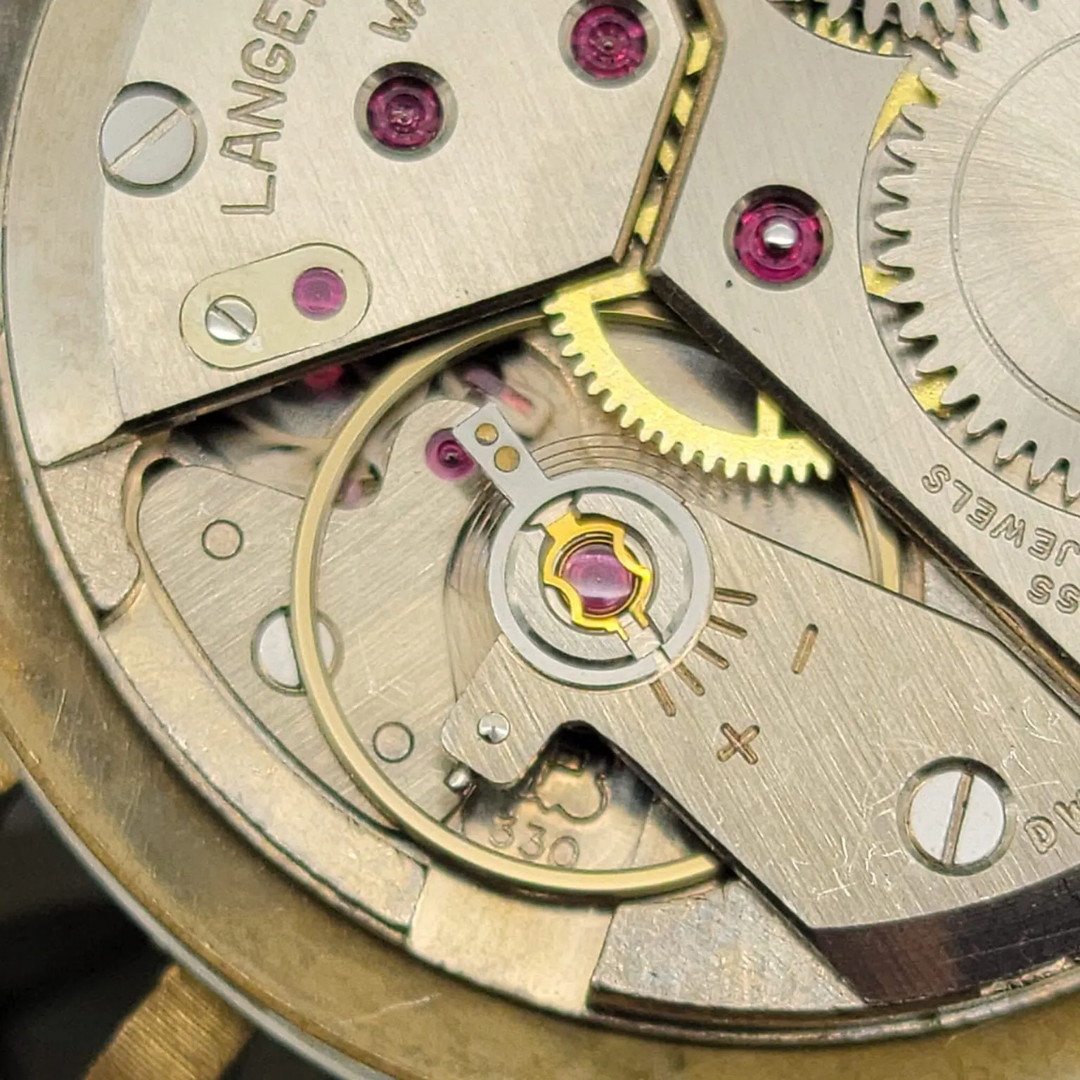 LANCO Watch 14K GOLD 17 Jewels Incabloc Swiss Manual Wristwatch - In BOX!