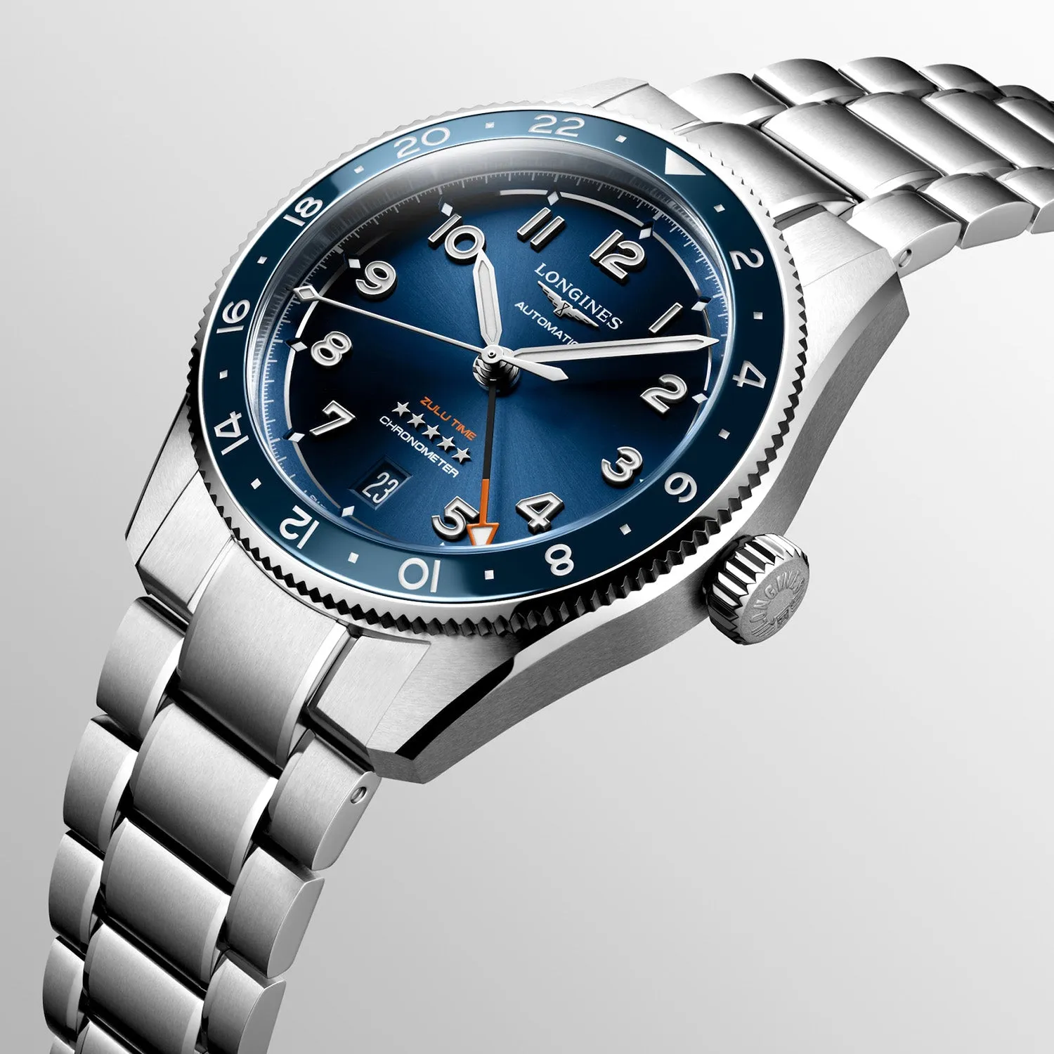Longines Spirit Zulu Time Automatic – L3.802.4.93.6