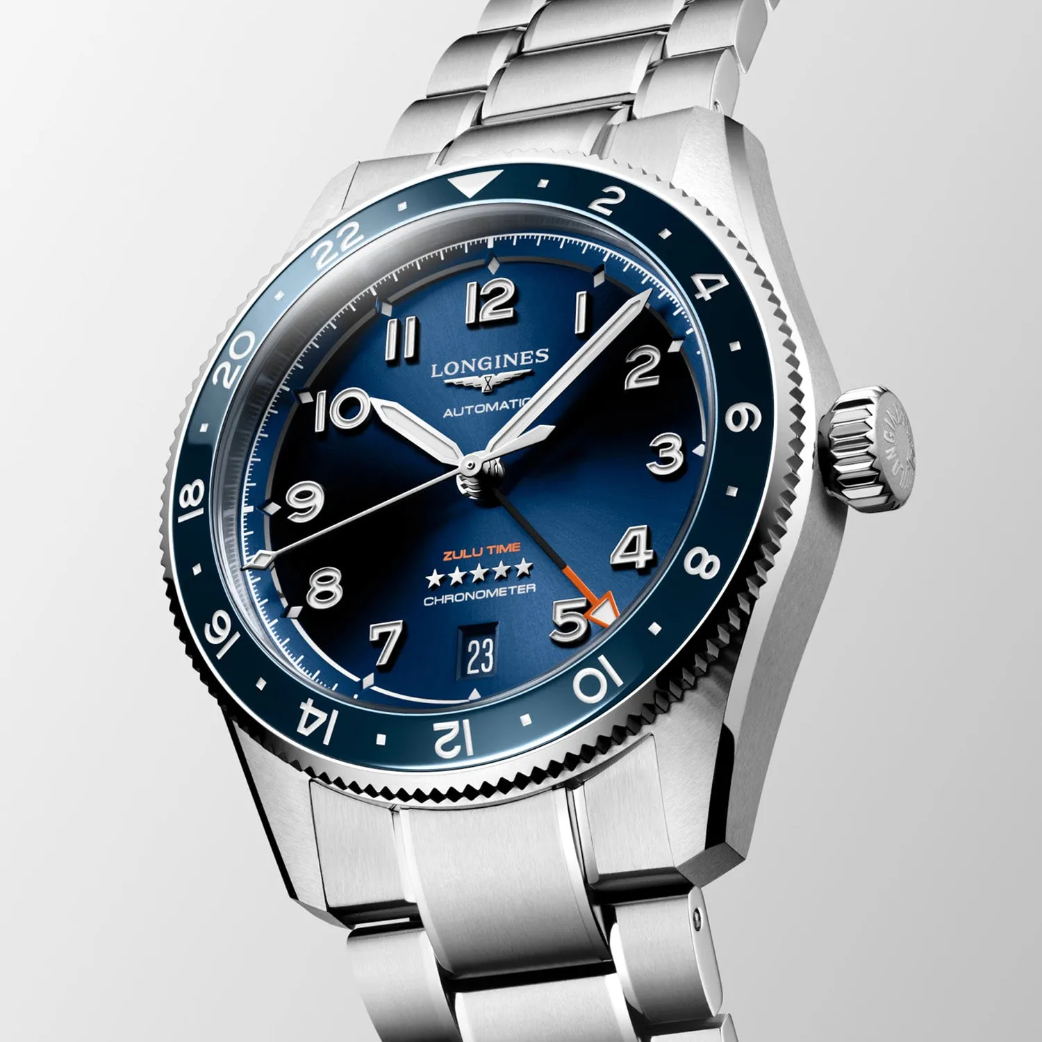 Longines Spirit Zulu Time Automatic – L3.802.4.93.6