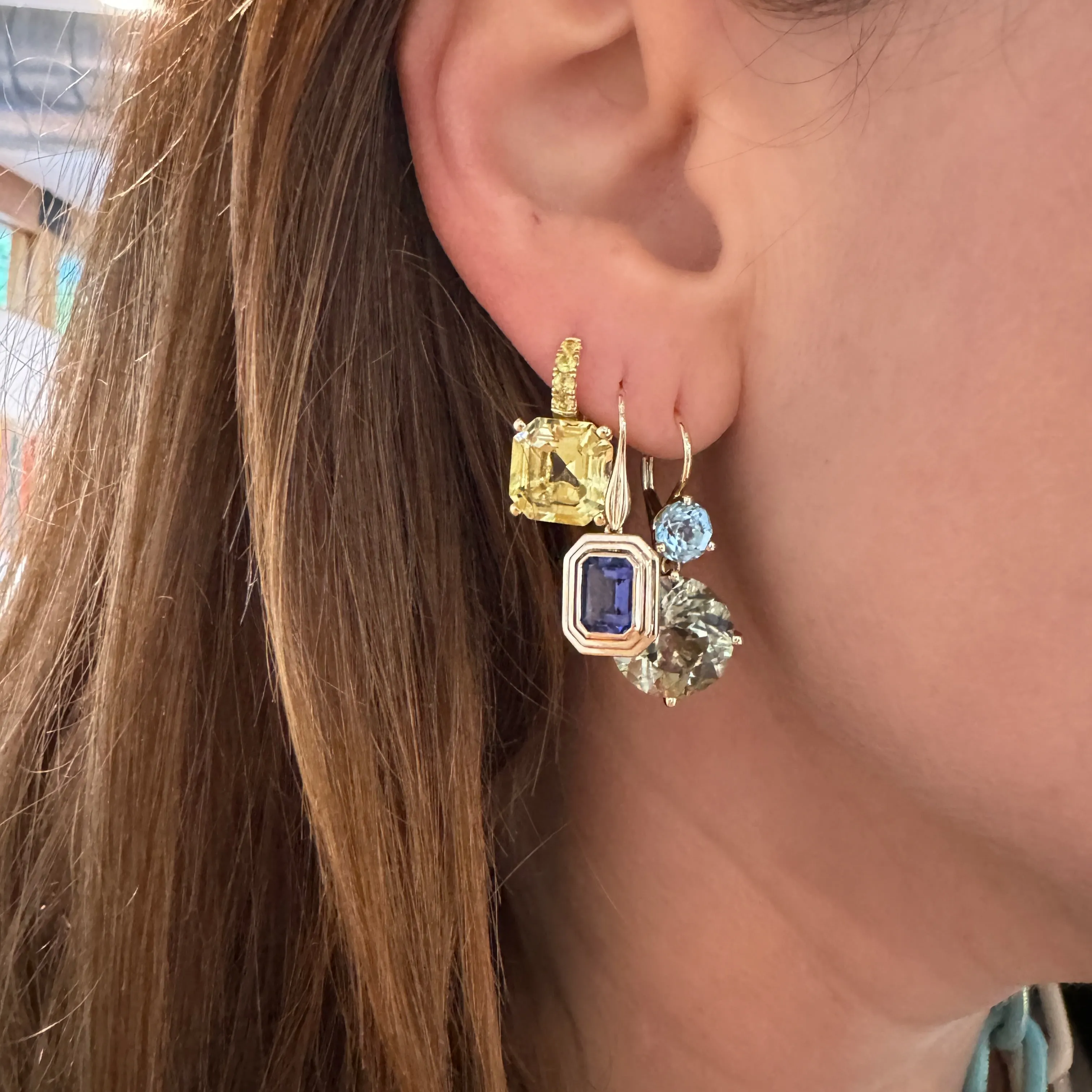 MAC Wire Drop Earrings