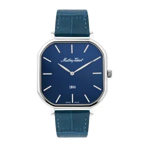 Mathey Tissot Monsoon Square Swiss Made Classic Analog Watch For Men-H7917ALBU