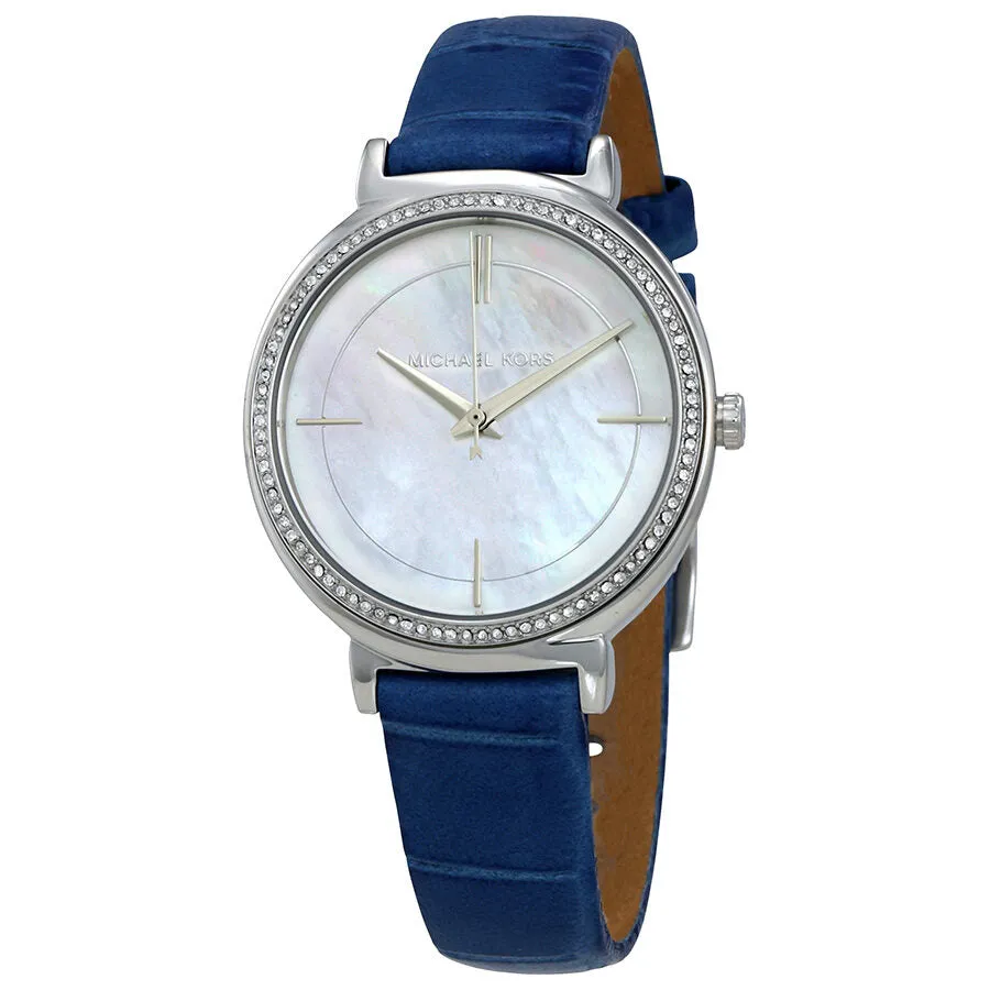 Michael Kors Cinthia Mother of Pearl Dial Ladies Watch MK2661
