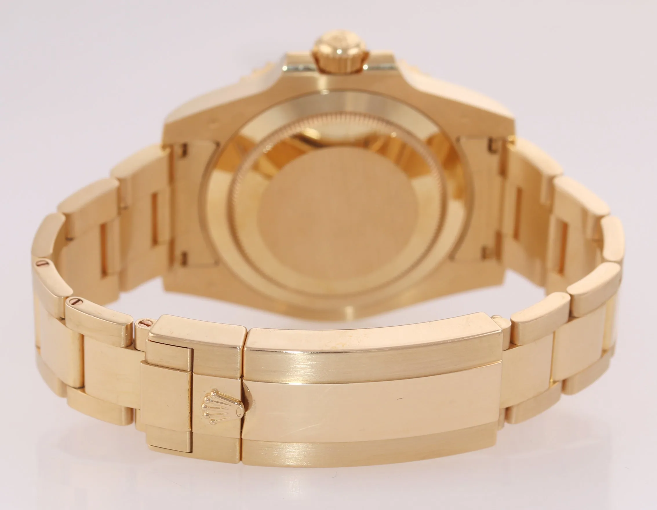 MINT 2018 PAPERS Rolex Black Ceramic 116618LN 18k Yellow Gold 40MM Watch Box
