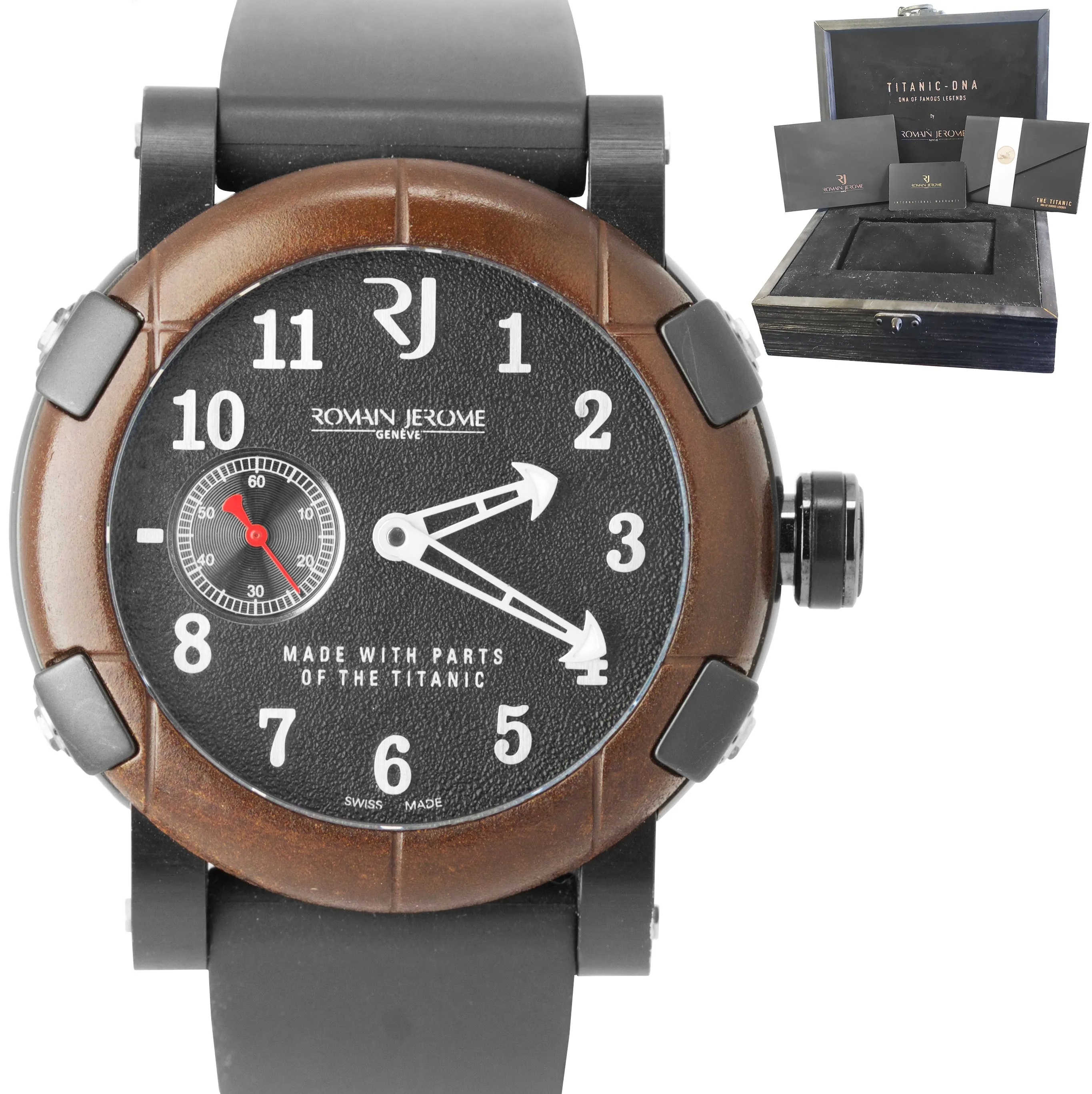 MINT Romain Jerome Titanic DNA 46mm Automatic Swiss Watch T.OXY2.BBBB.00 B P