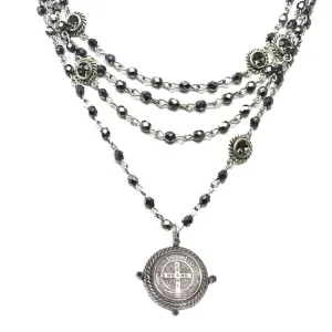 Miraculous Magdalena Silver Hematite