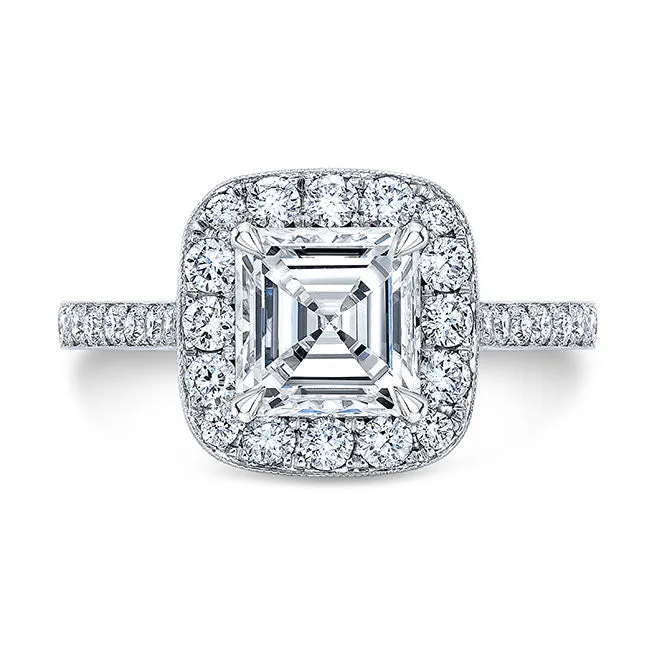 Modern Style Diamond Engagement Ring