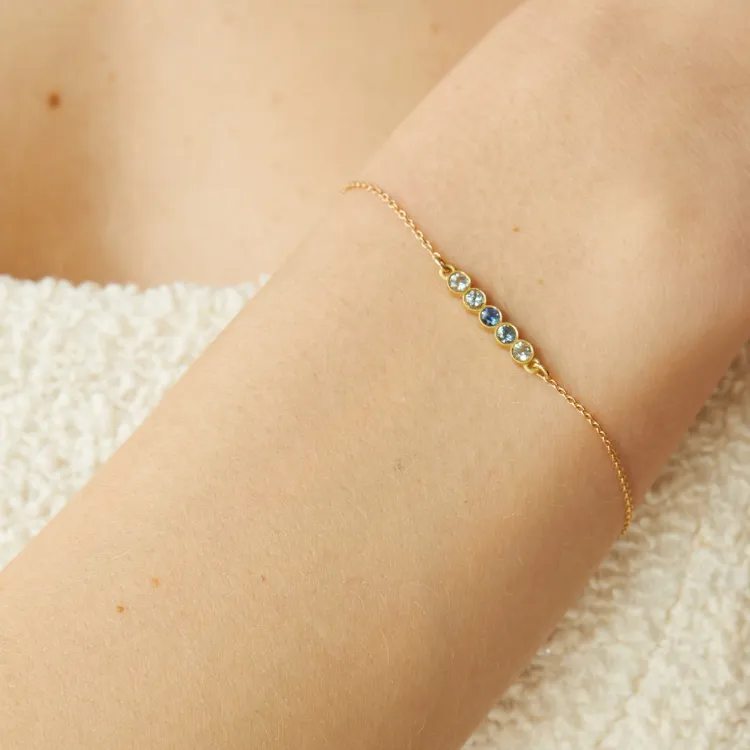 Montana Sapphire Bar Bracelet