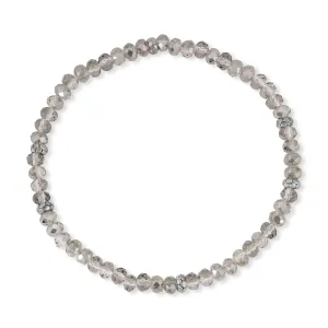 My FUN Colors Mini Crystal Bracelet Black Diamond Crystal / Silver Accent
