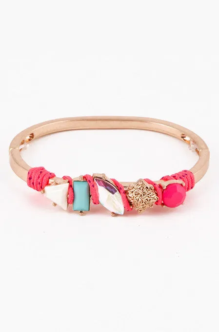 Neon Yellow Candy Crush Bracelet