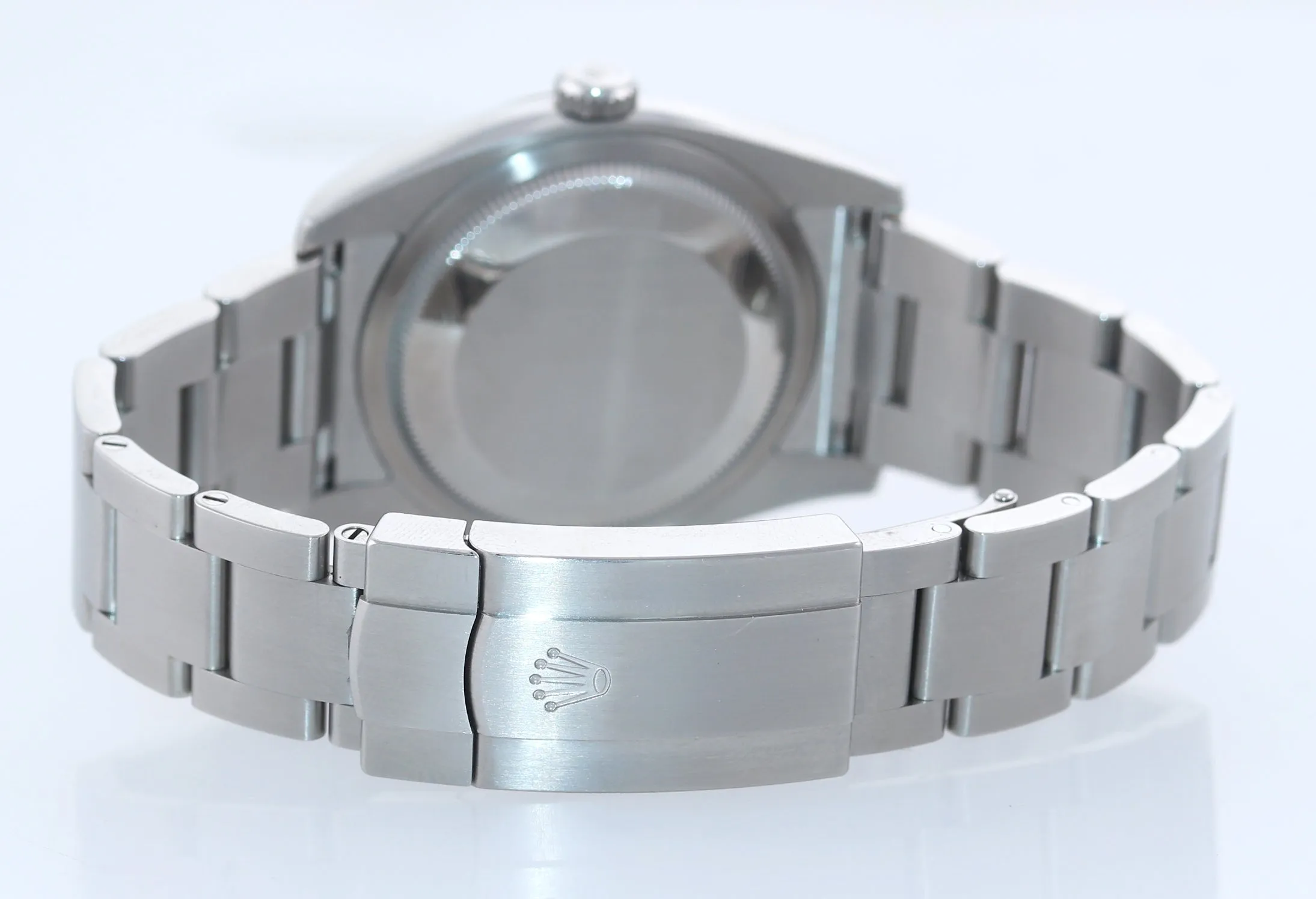 NEW 2020 PAPERS 116000 Rolex Oyster Perpetual Blue Arabic Stick 36mm Watch Box