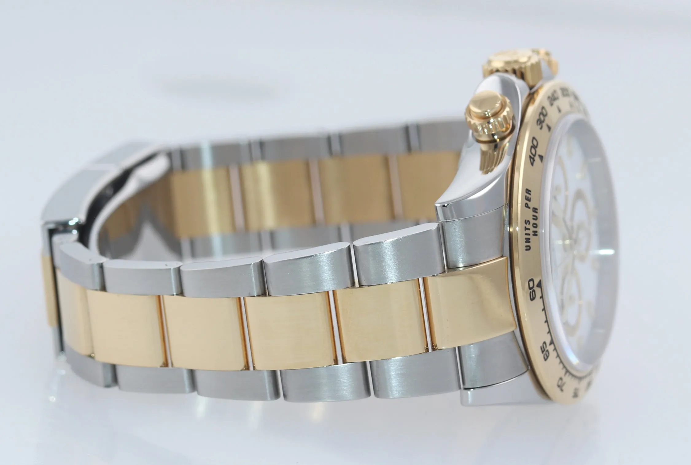 NEW 2020 Rolex Daytona Two Tone Steel 18k Yellow Gold White 116503 Watch Box