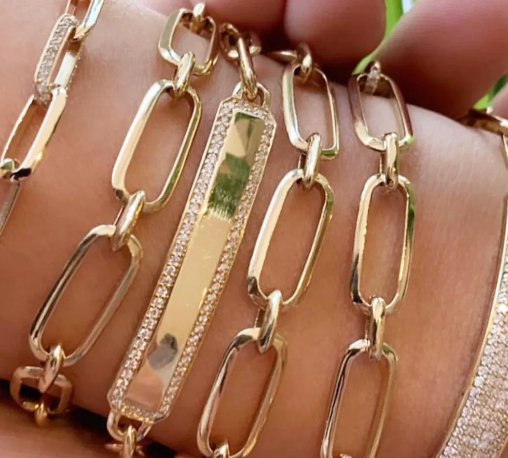 OG Diamond Bezel ID Bracelet