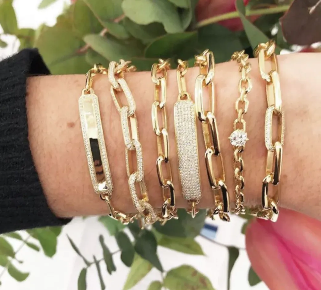 OG Diamond Bezel ID Bracelet
