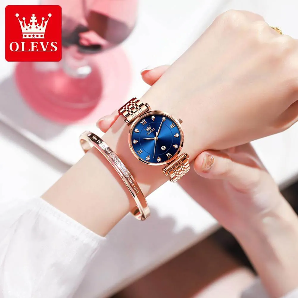 Olevs Hot Selling  Lady's  Beautiful Dress Quartz Watch.
