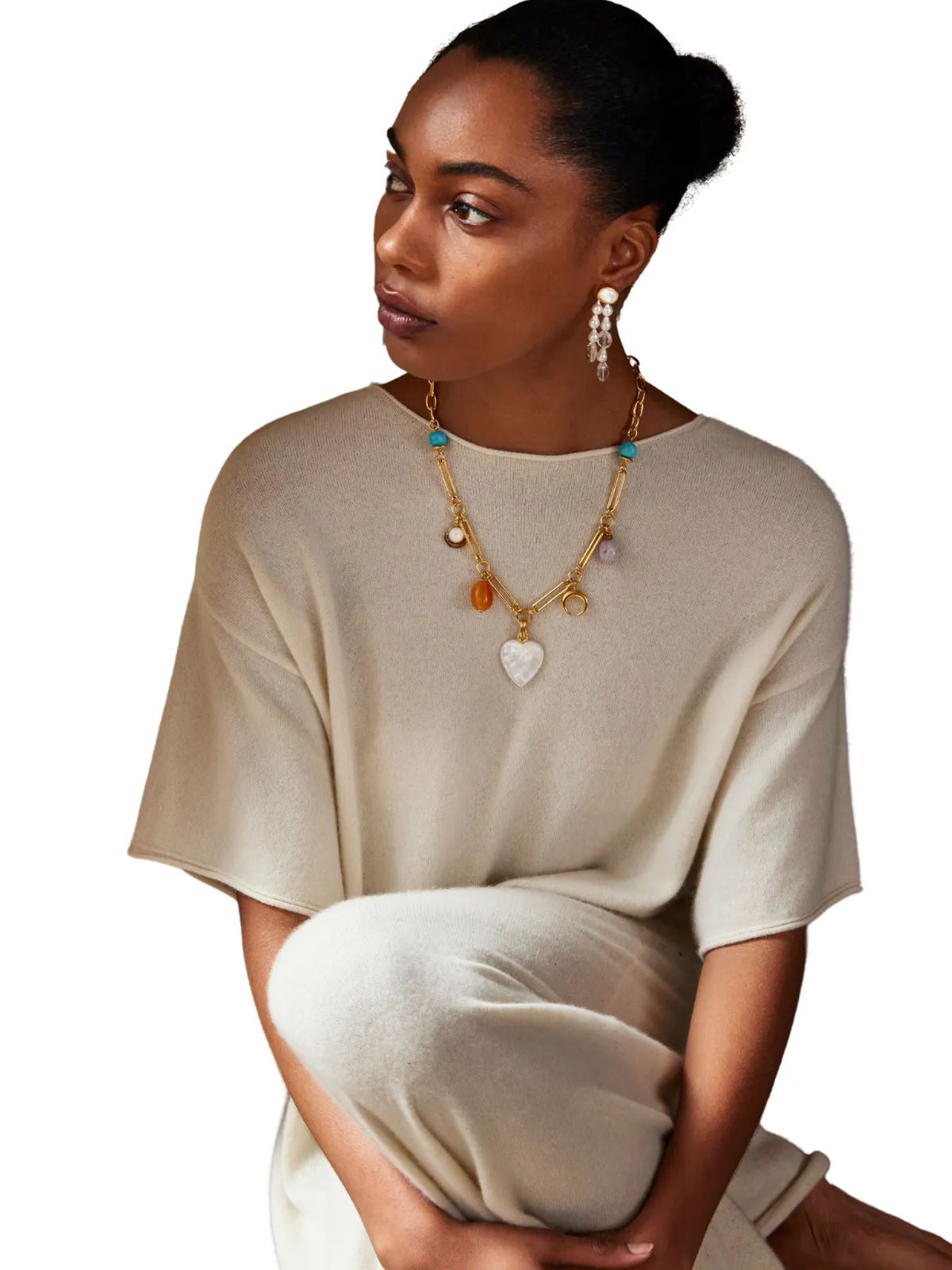 Pearl Holiday Earrings