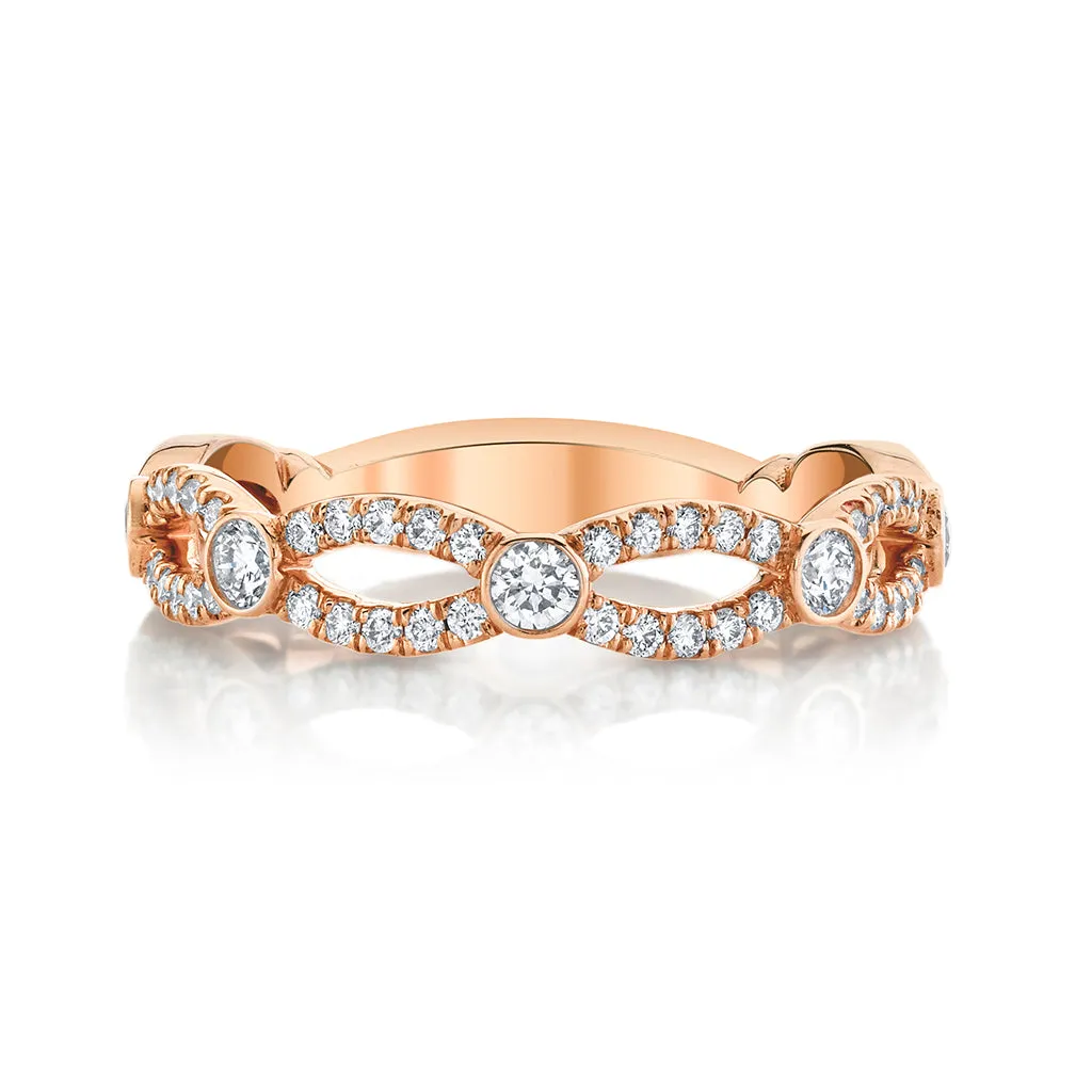 Petite Crossover Ring