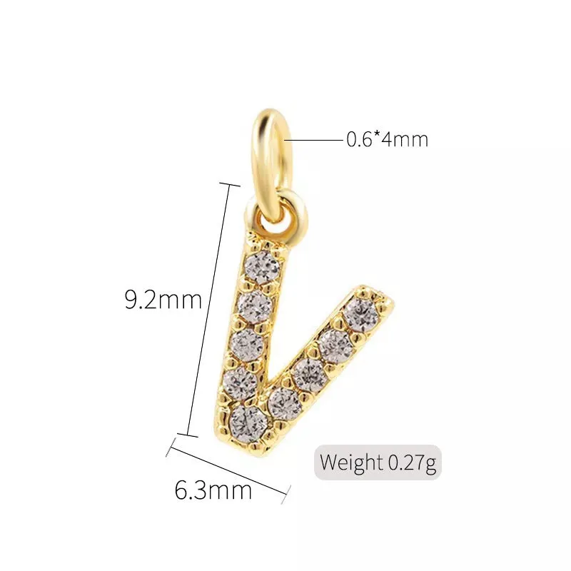 Petite Diamond Cross DIY Necklace