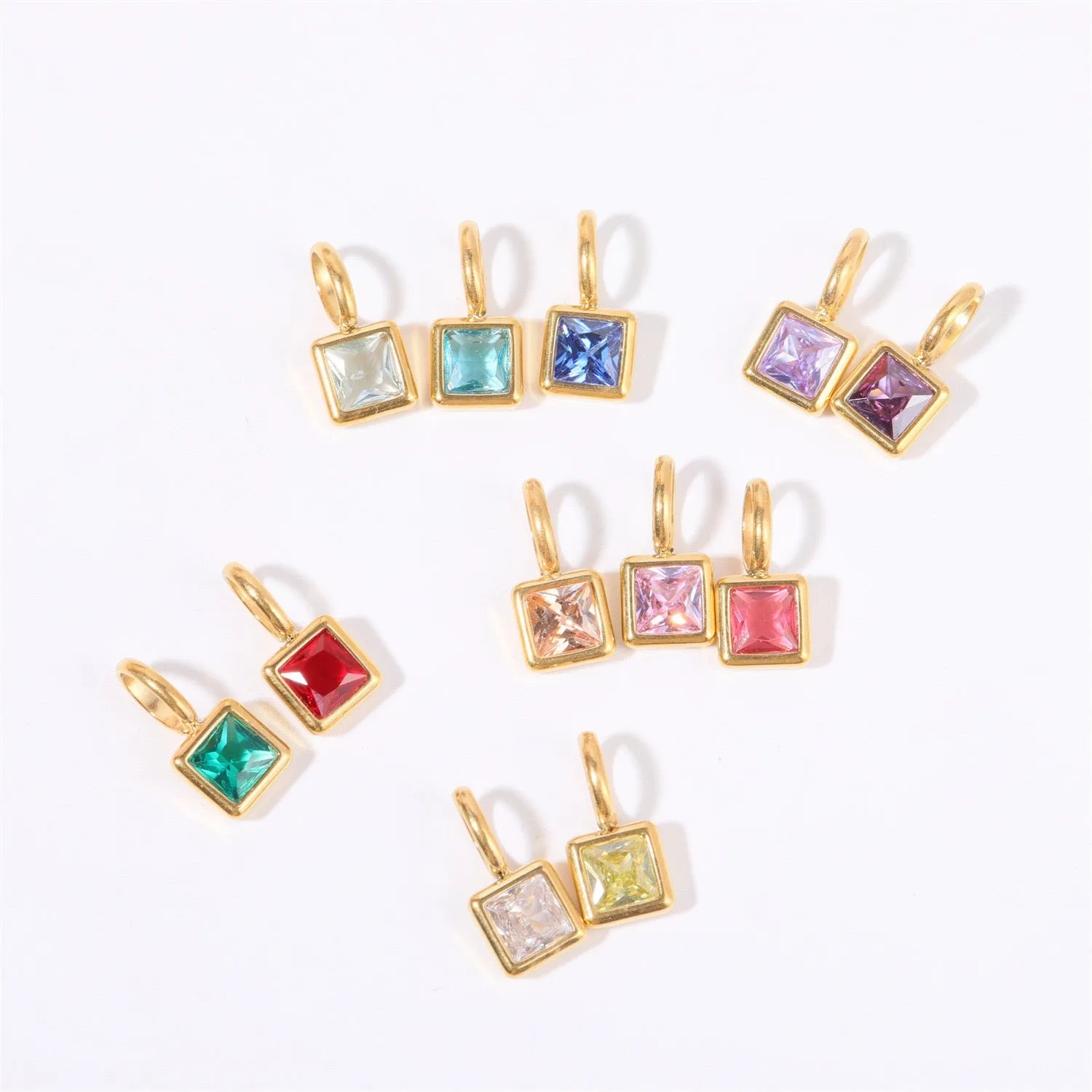 Petite Diamond Cross DIY Necklace