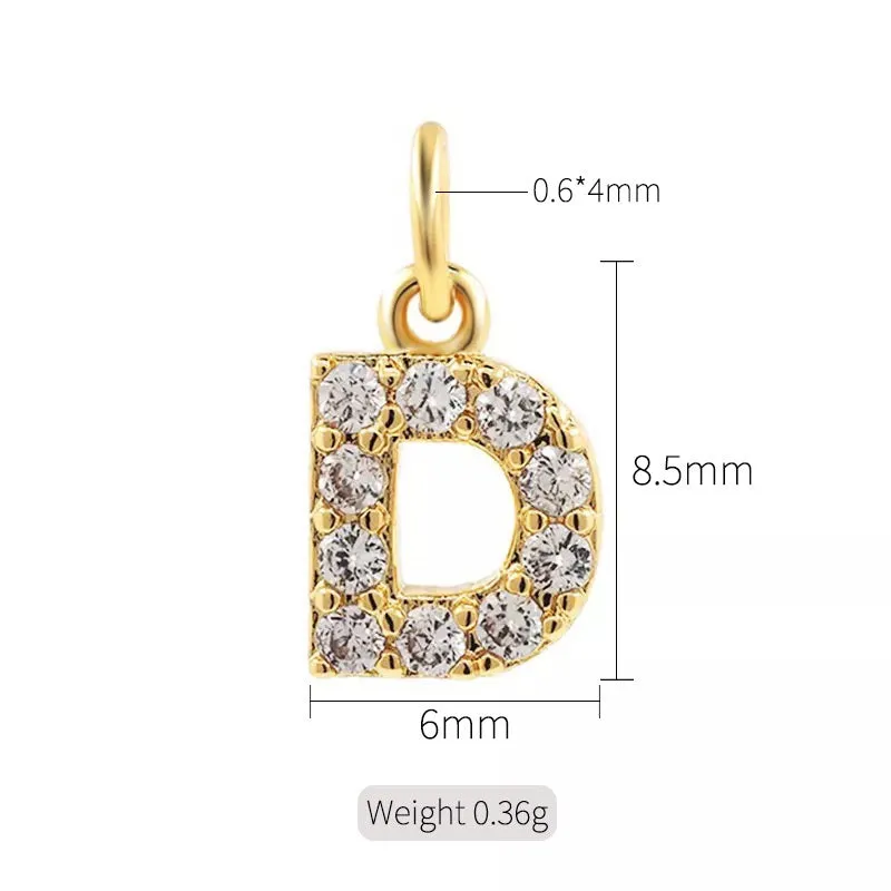 Petite Diamond Cross DIY Necklace