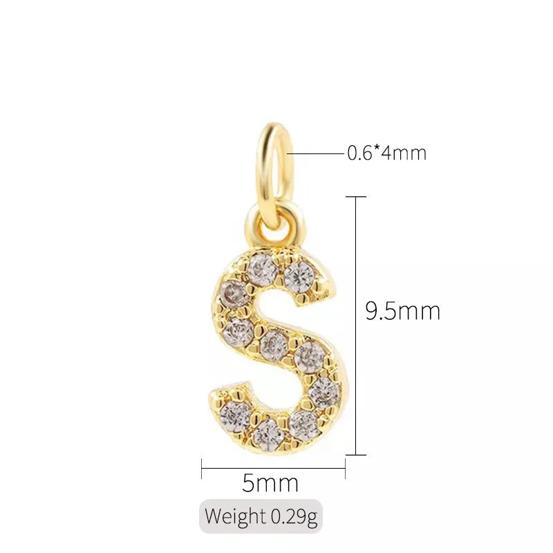 Petite Diamond Cross DIY Necklace