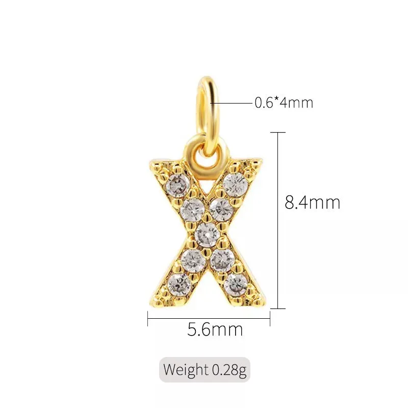 Petite Diamond Cross DIY Necklace