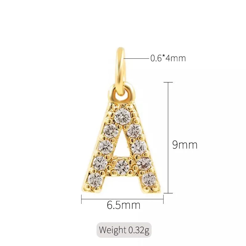 Petite Diamond Cross DIY Necklace