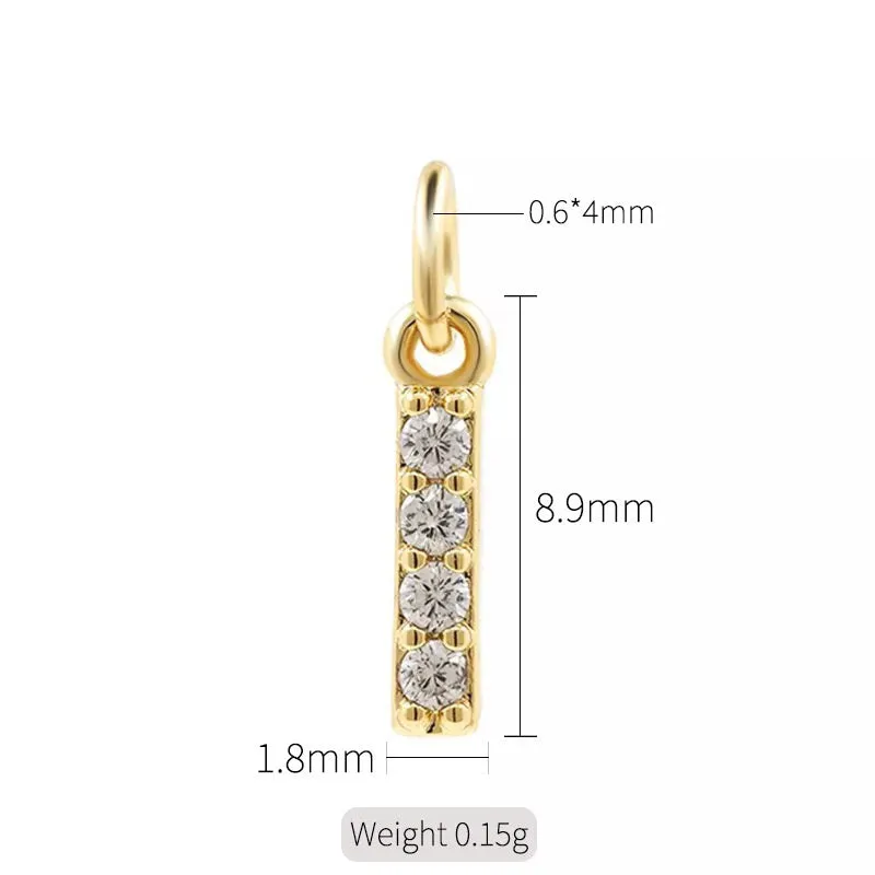 Petite Diamond Cross DIY Necklace